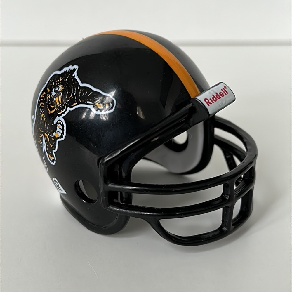 Hamilton Tiger-Cats CFL Vintage Pocket Pro Mini Riddell Football Helmet
